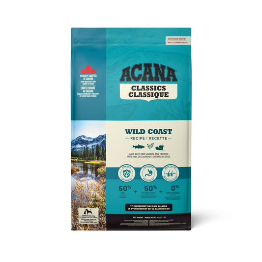 ACANA Classics Wild Coast Recipe Dog, 9.7-kg