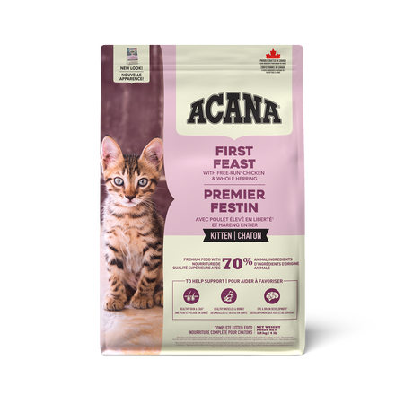 ACANA  First Feast Kitten Recipe, 3.17-kg