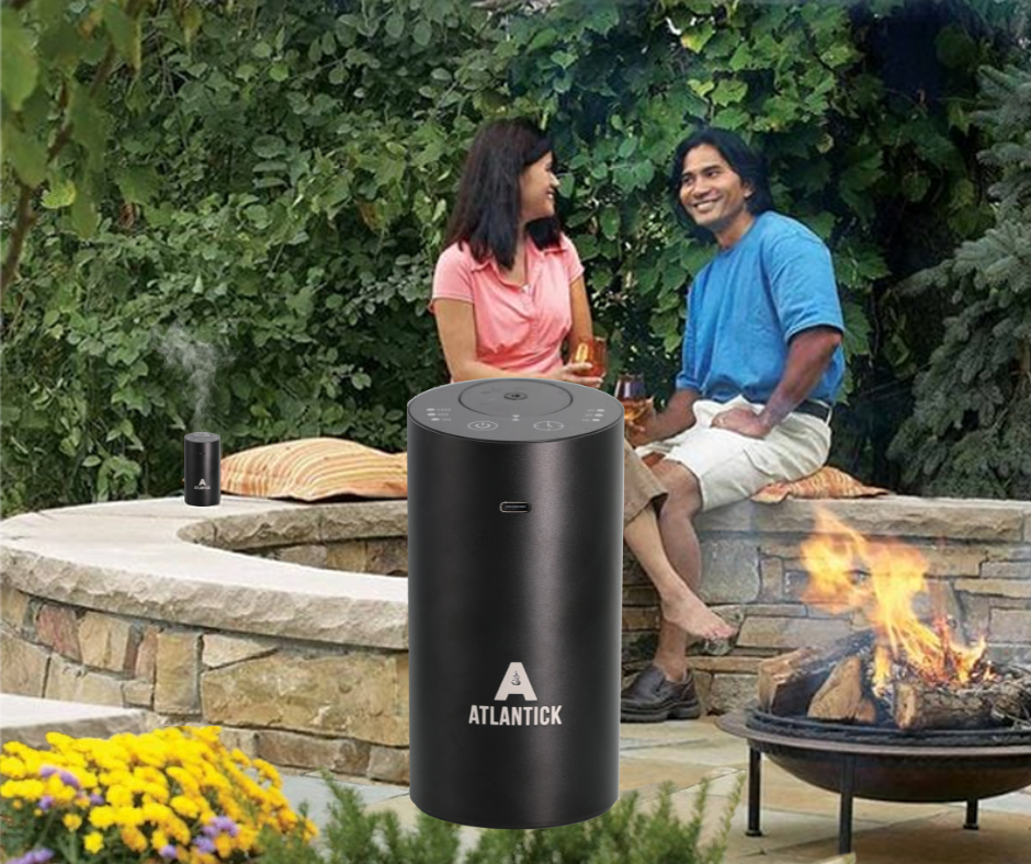 AtlanTick Portable Air Infuser – Waterless Ultrasonic Essential Oil Diffuser