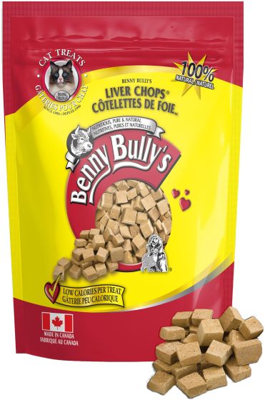 Benny Bully's Liver Chops Cat Treats, 30-g (Size: 30-g)