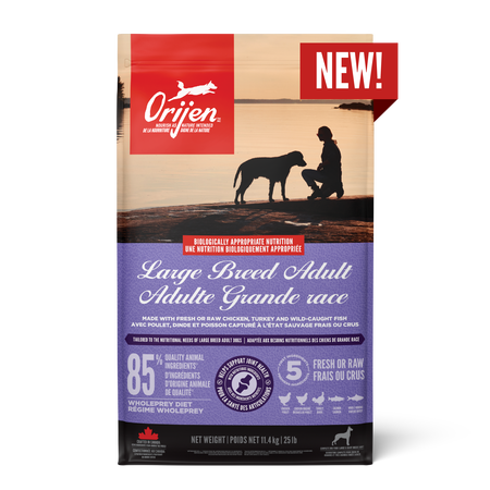 ORIJEN Adult Large Breed Dog, 11.4-kg