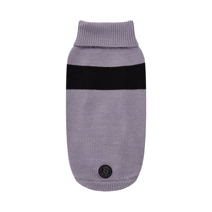 GF Pet Black Label Catalyst Dog Sweater, Grey, Large