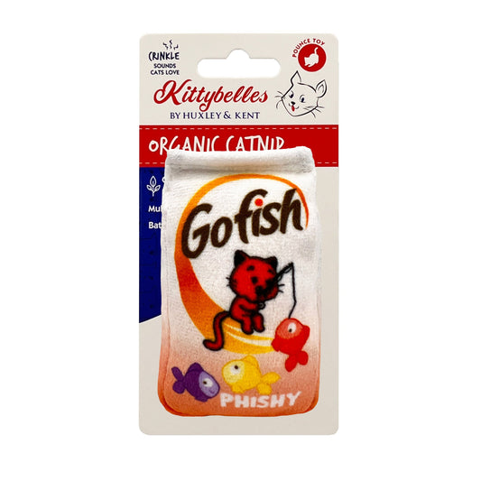 HUXLEY & KENT GoFish Cheddar Cat Toy