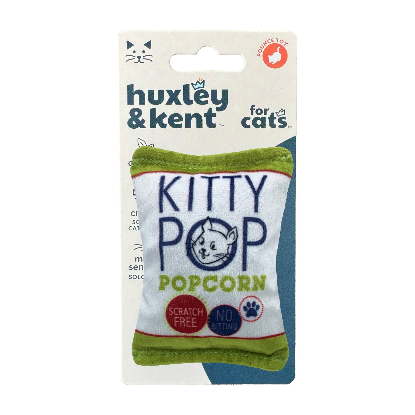 Huxley & Kent - Kitty Pop with Catnip Toy