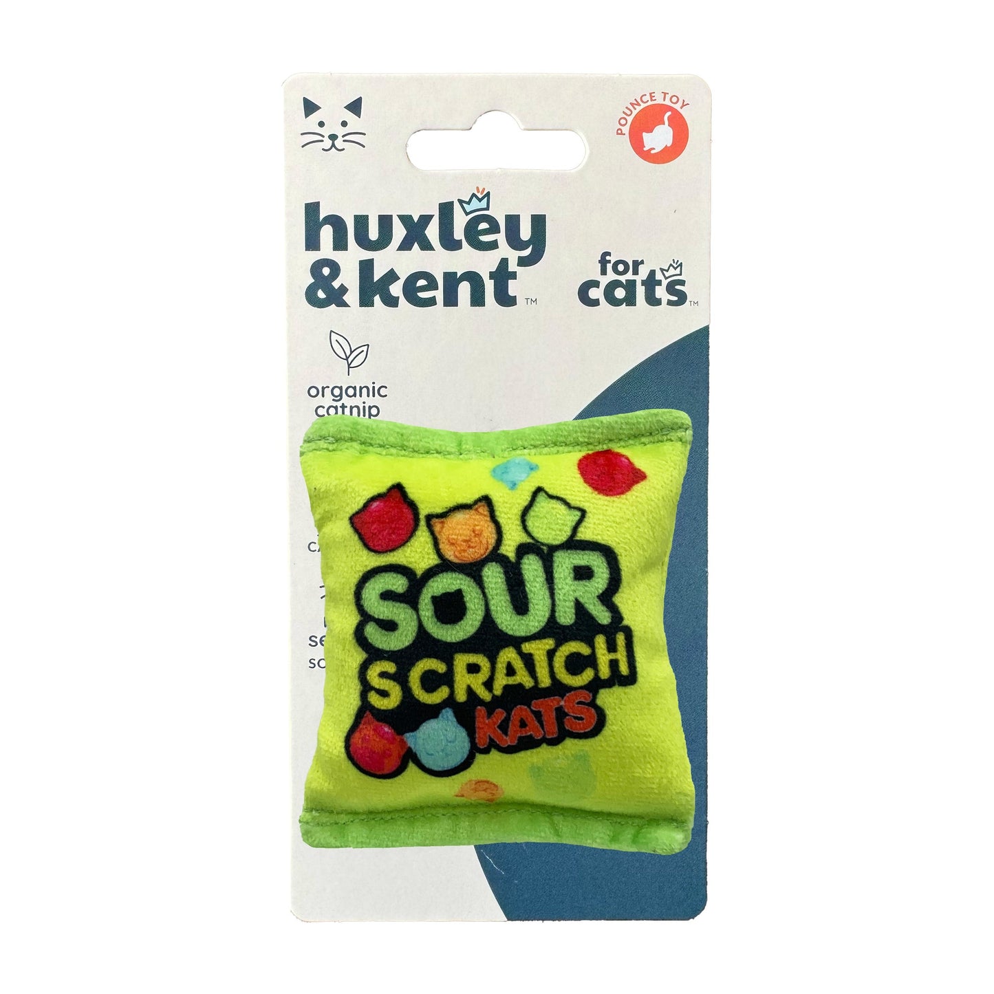 Huxley & Kent - Sour Scratch Kats with Catnip Cat Toy