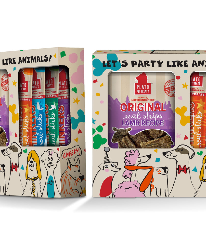 Plato Pet Treats Celebration Gift Box