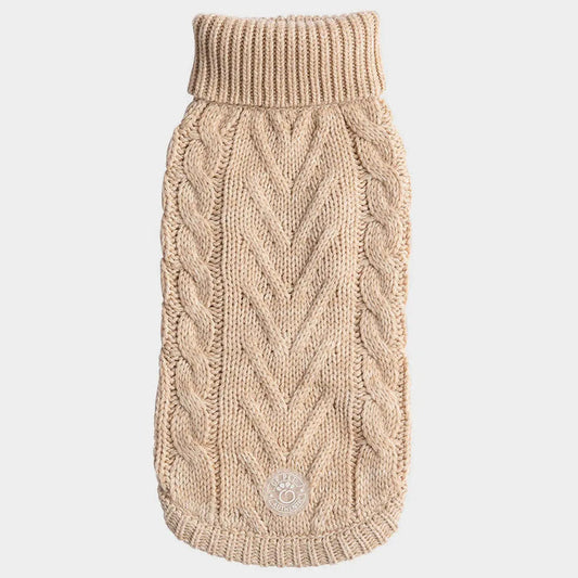 GF Pet - Chalet Sweater - Oatmeal - Large