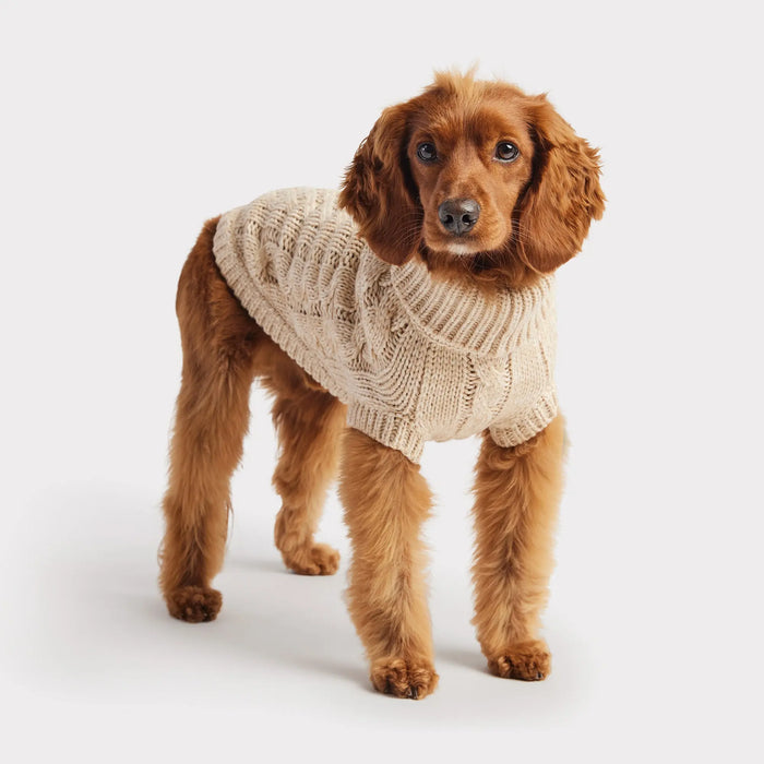 GF Pet - Chalet Sweater - Oatmeal - Large