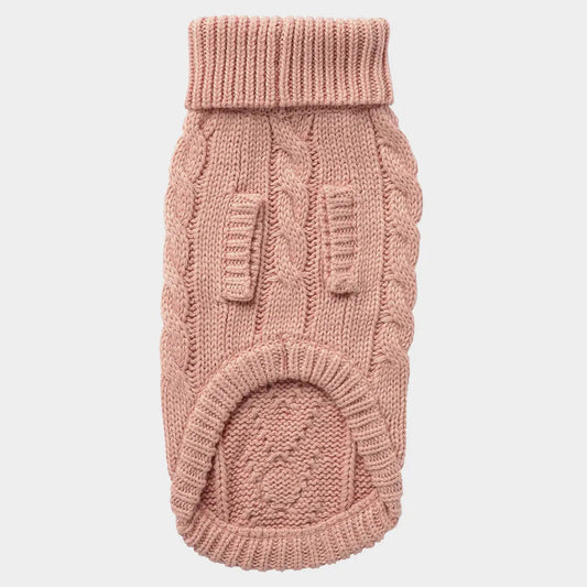Gf Pet - Chalet Sweater - Pink 3XS - Dog