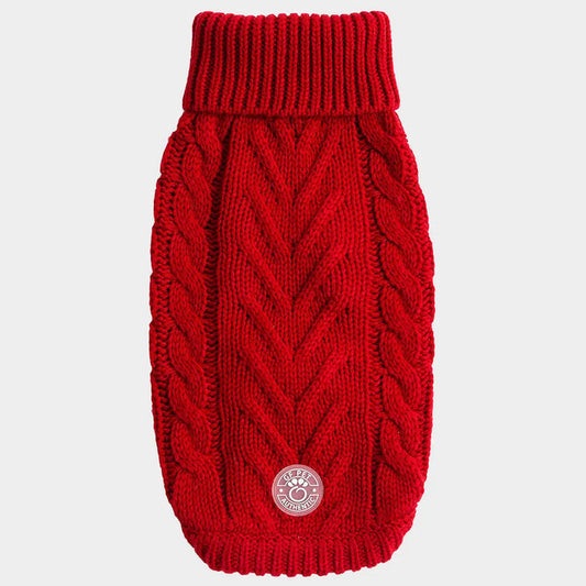 GF Pet - Chalet Sweater - Red - 3XL - Dog