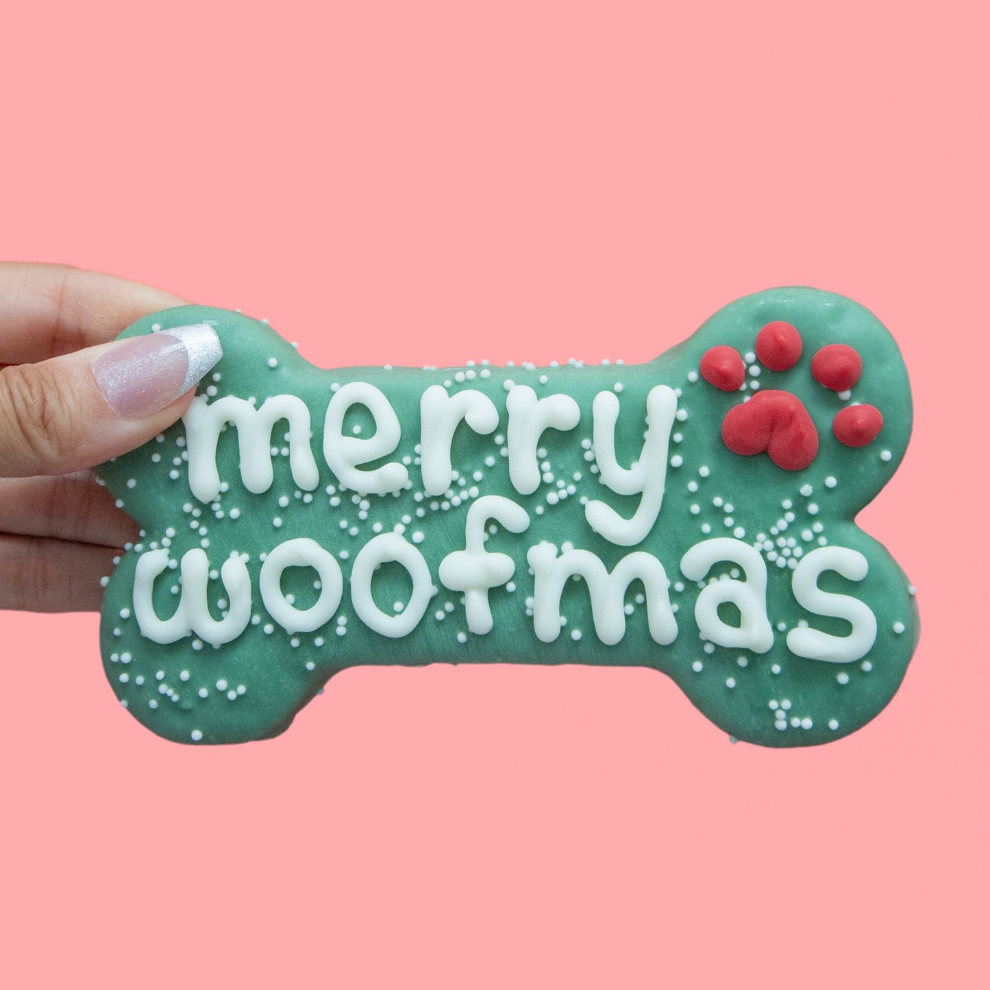 BOSCO AND ROXY'S Merry Woofmas Bone Cookie, 3.35-oz