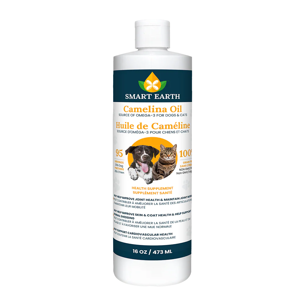 Smart Earth - Camelina Oil - Dog + Cat - 16oz