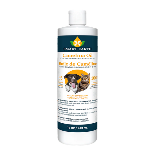 Smart Earth - Camelina Oil - Dog + Cat - 16oz