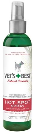 Vets Best Hot Spot Spray Dog, 8-oz