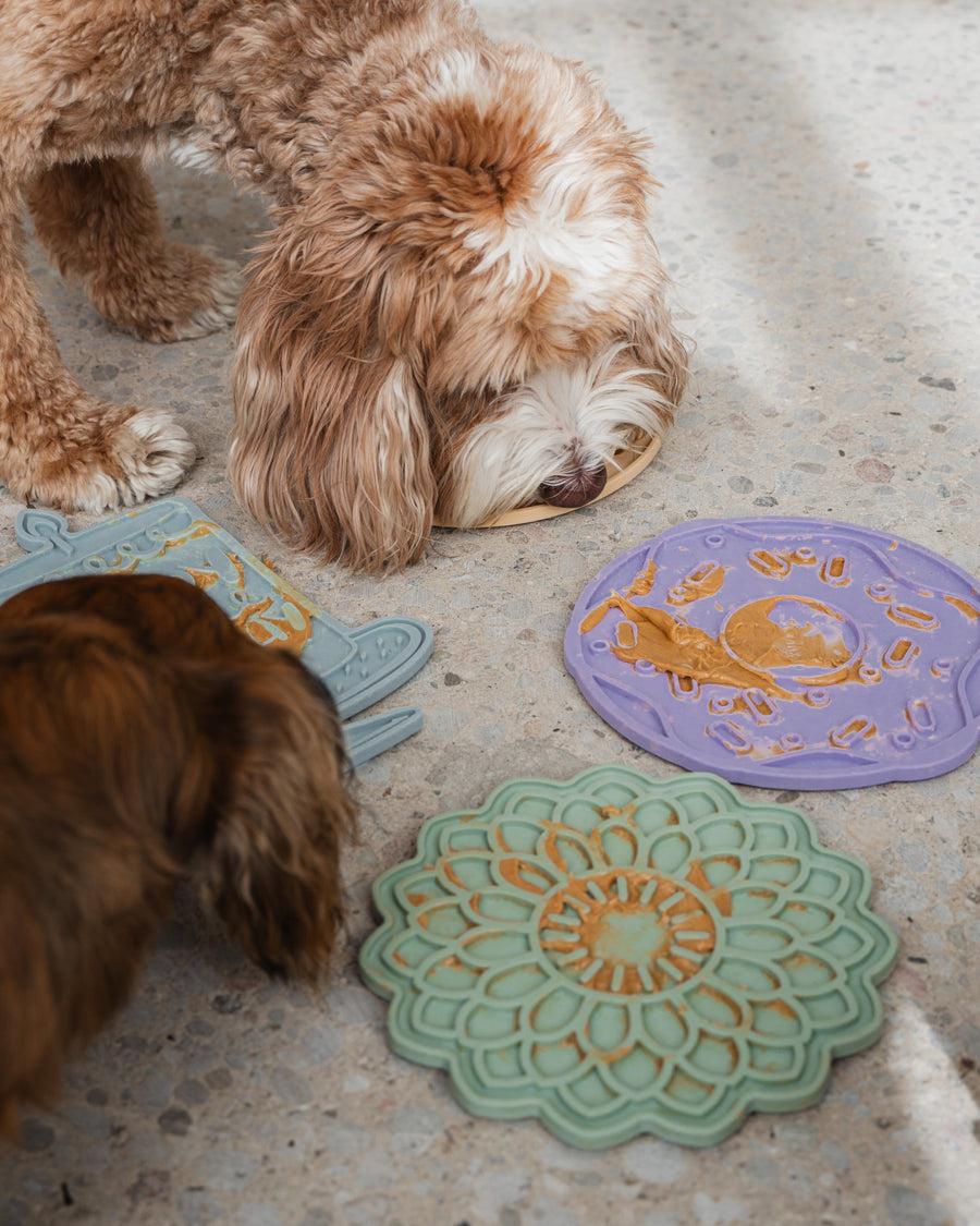 Dexypaws - Donut Enrichment Licking Mat - Mauve