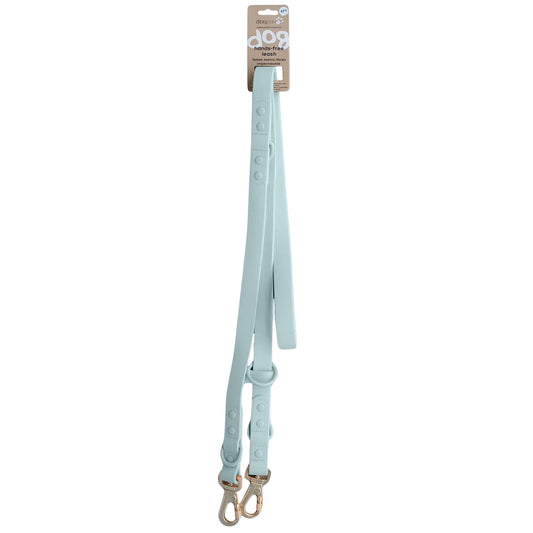 Dexypaws - Hands Free Waterproof Dog Leash - 6 Feet - Sky Blue