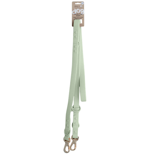 Dexypaws - Hands Free Waterproof Dog Leash - 6 Feet - Sage Green