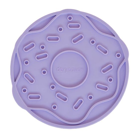 Dexypaws - Donut Enrichment Licking Mat - Mauve