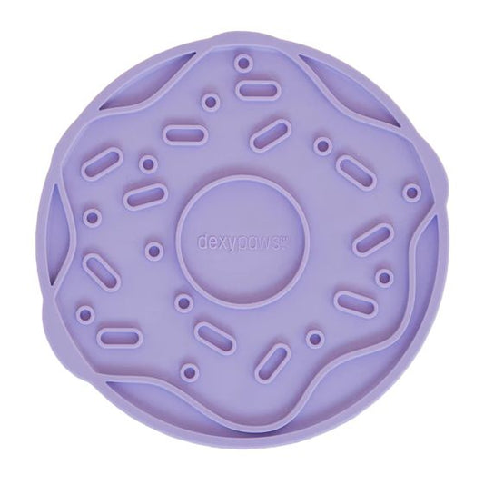 Dexypaws - Donut Enrichment Licking Mat - Mauve