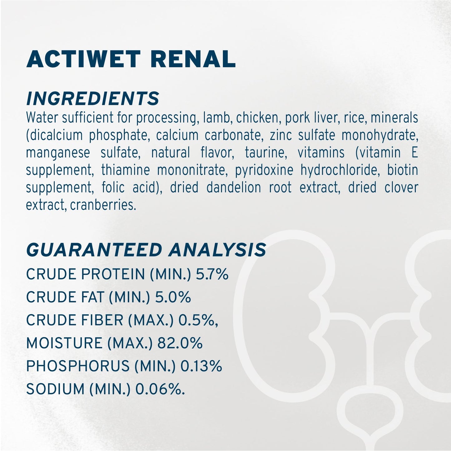 Forza 10 Wet Food - Renal Lamb - 3.5-oz