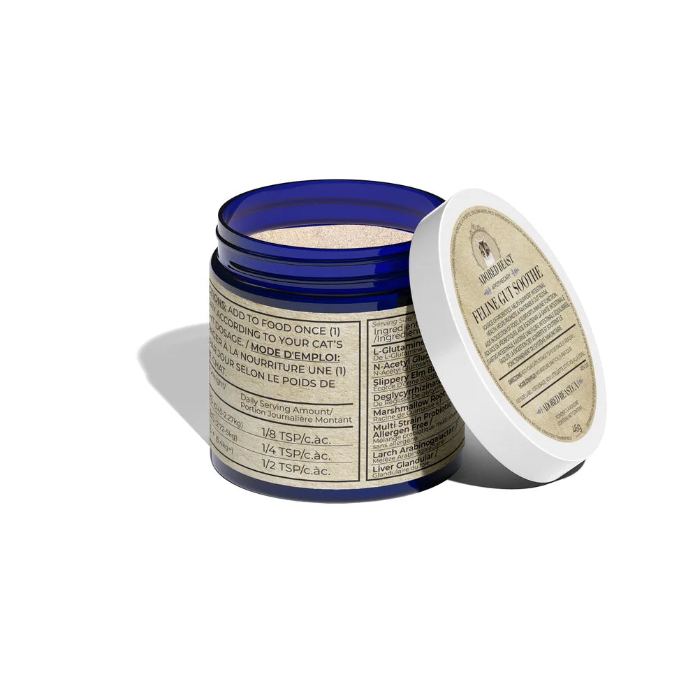 Adored Beast Feline Gut Soothe Cat Supplement 46-g