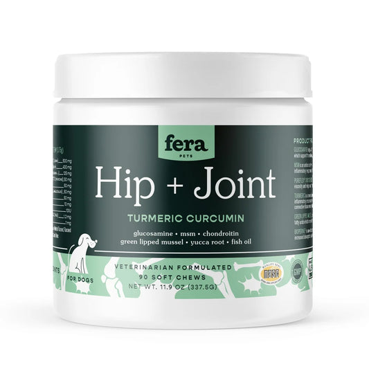 Fera Pets – Hip + Joint for Dogs, Soft Chews – 90 count