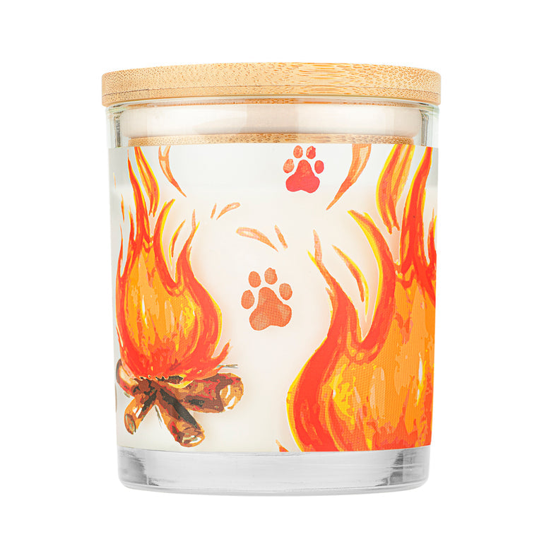 Pet House Winter Candle, Fireside, 9-oz (Size: 9-oz)