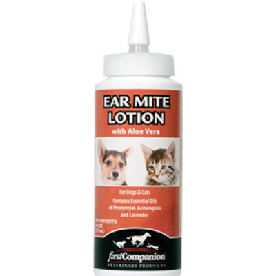 First Companion - Ear Mite Lotion Dog + Cat - 6oz
