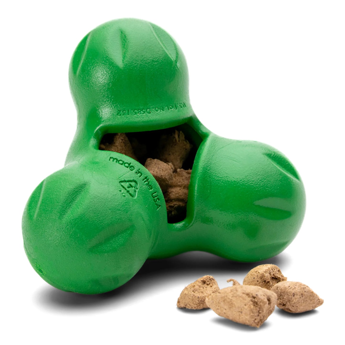 West Paw Zogoflex Tux Dog Toy, Clover (Limited Edition), Large