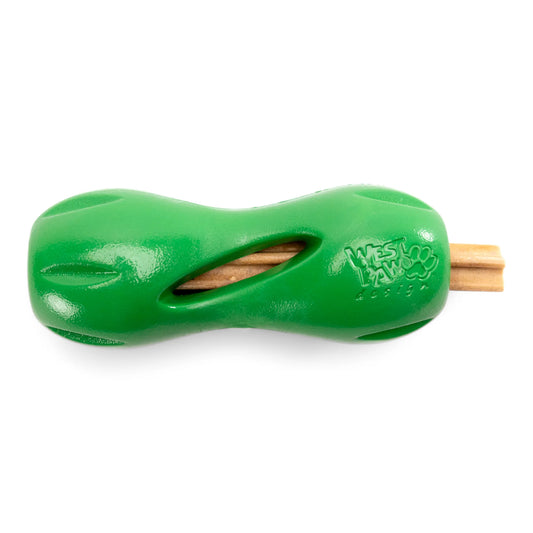 West Paw Zogoflex Qwizl Dog Toy, Clover (Limited Edition), Large