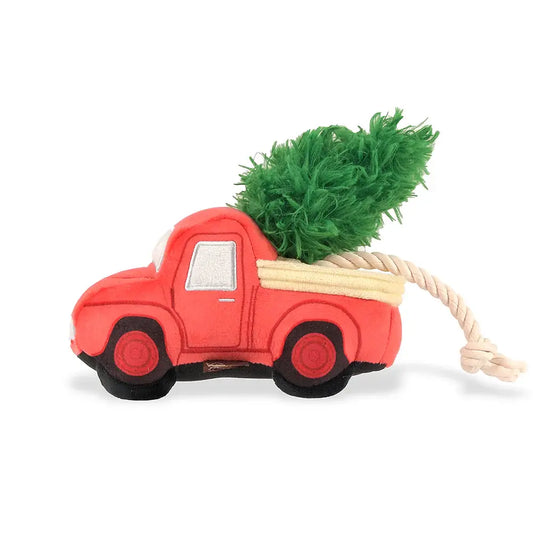 PET PLAY – Plush Toy – Home for the Holidays – Red Truck