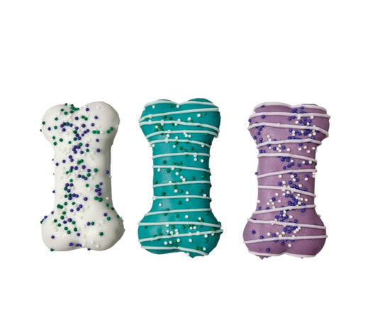 B&R Dipped Birthday Bone Cookie Assorted