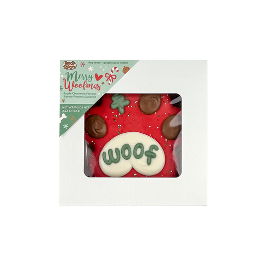 Bosco & Roxy's - Holiday 2024 - Pre-Packaged Woof Paw - Dog Biscuit