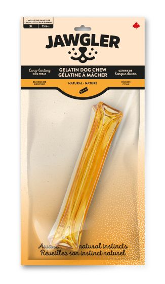 Jawgler Natural Gelatin Dog Chew, X-Large