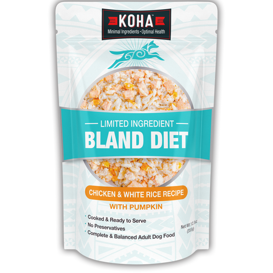 KOHA Bland Diet - Chicken + White Rice, 12.5oz