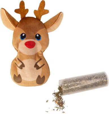 KONG HOLIDAY Refillables Reindeer Cat Toy
