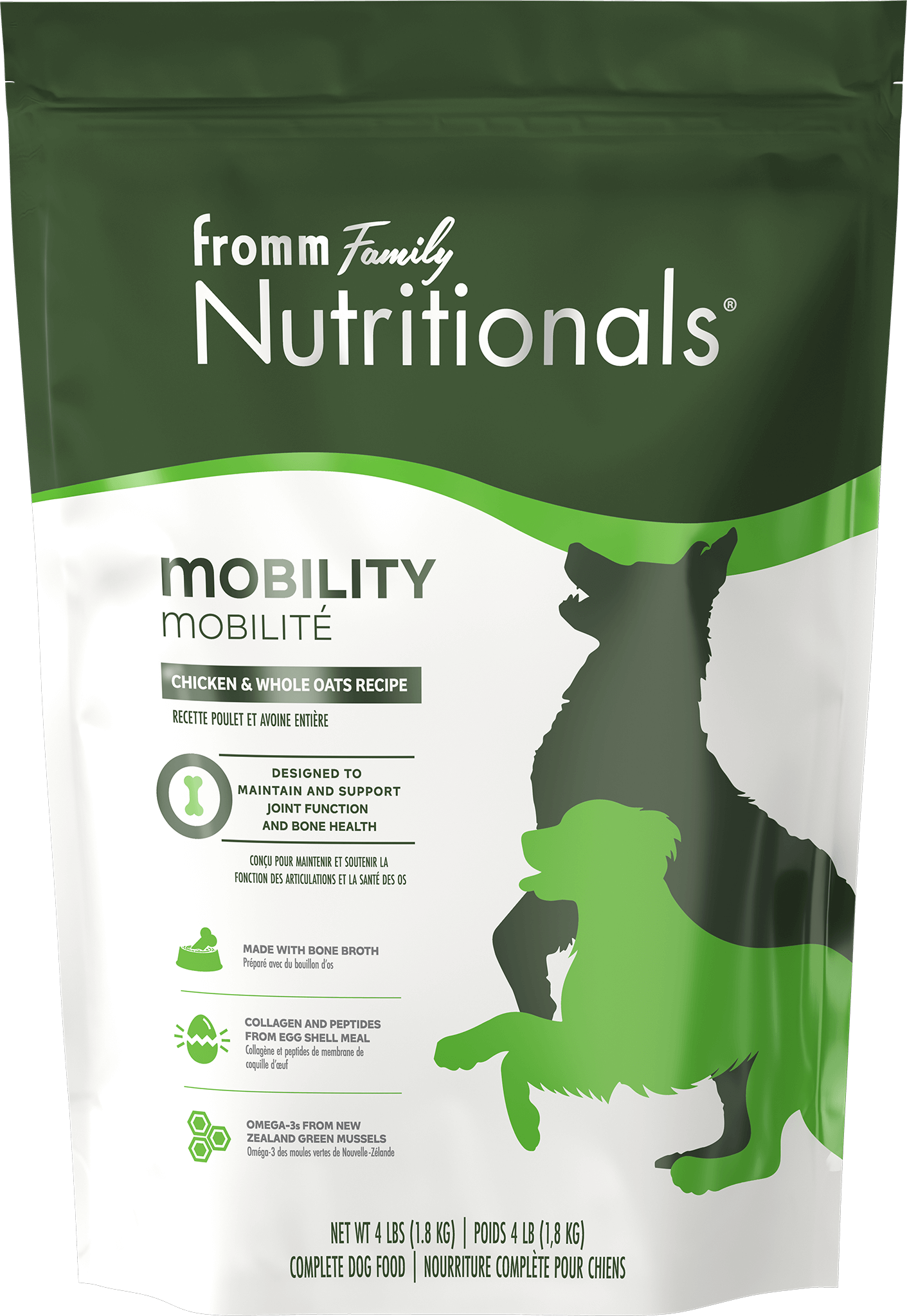 Fromm Nutritionals Mobility Chicken Whole Oats Recipe Dry Dog Food 12-lb Newcastle Ontario