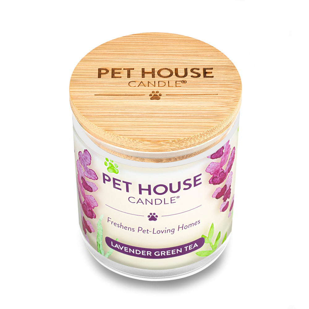 Pet House - Lavender Green Tea Candle, 9oz