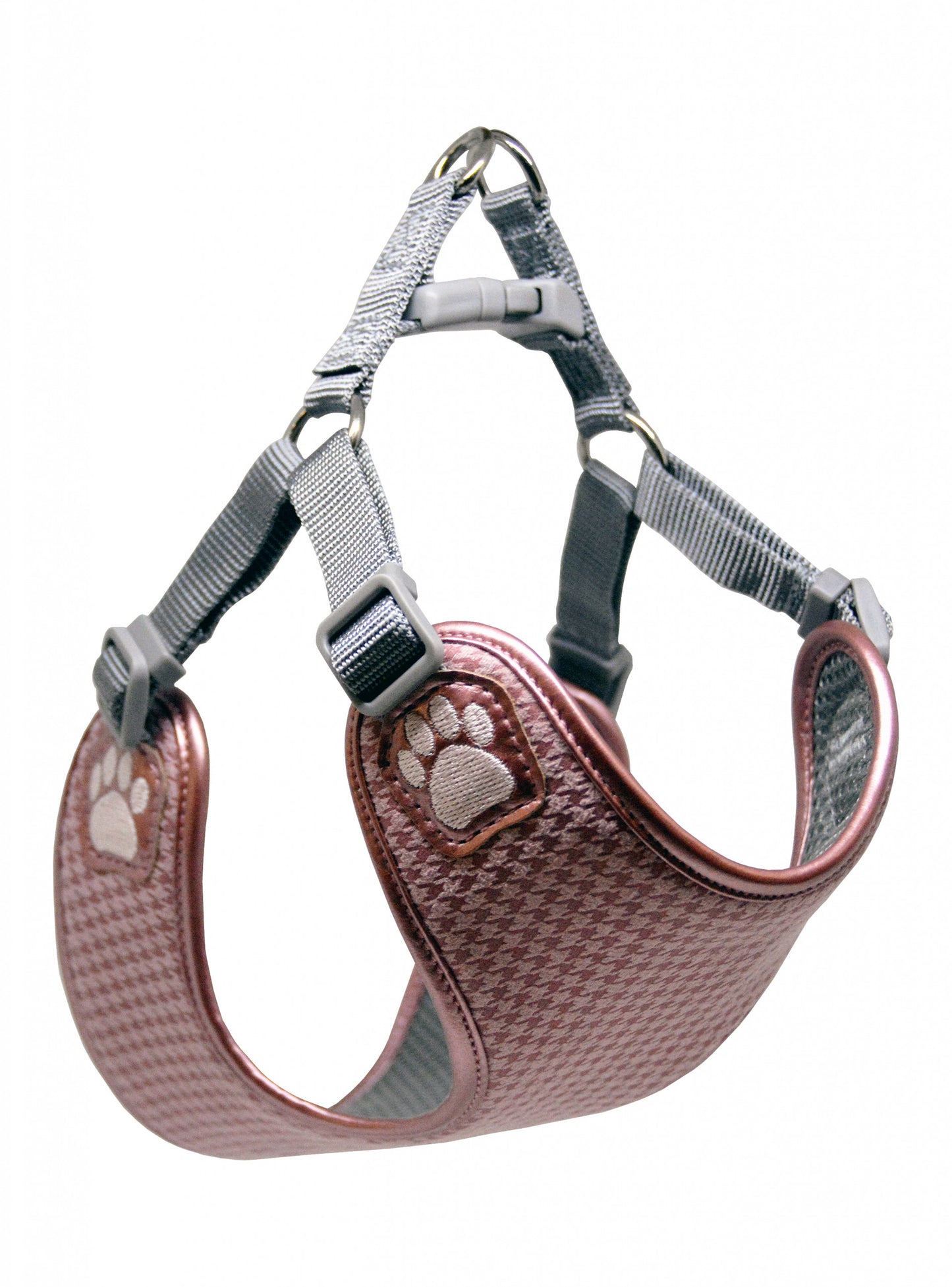 Pretty Paw Pets - Melrose Houndstooth Dog Harness - Size 4