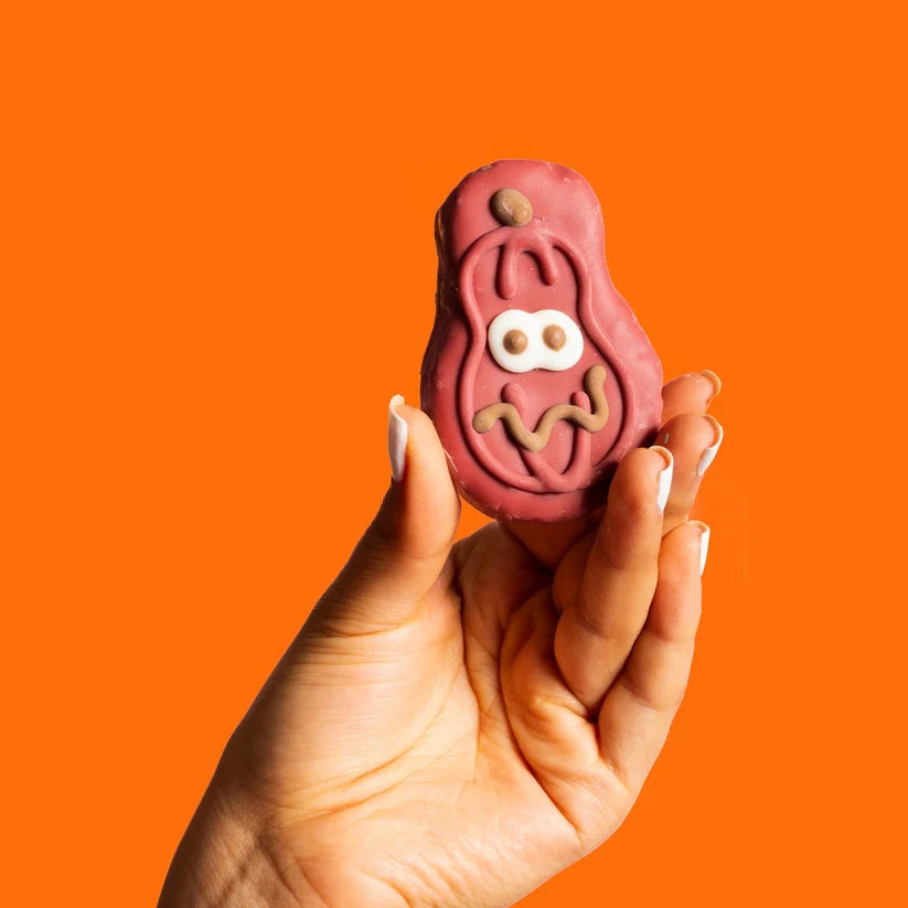 Bosco and Roxy's Competitive Squash Players Dog Cookie