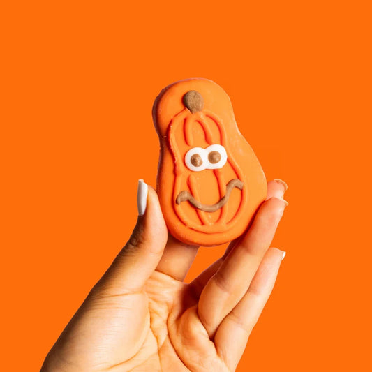Bosco and Roxy's Competitive Squash Players Dog Cookie