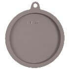 Messy Mutts Silicone Bowl Cover, Gray, Large