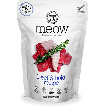 NZ Natural Purr Beef & Hoki Freeze-Dried Cat Food 50-g
