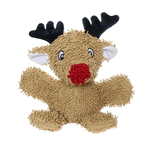 Tuffy - Mighty Microfiber Ball - Reindeer - Medium