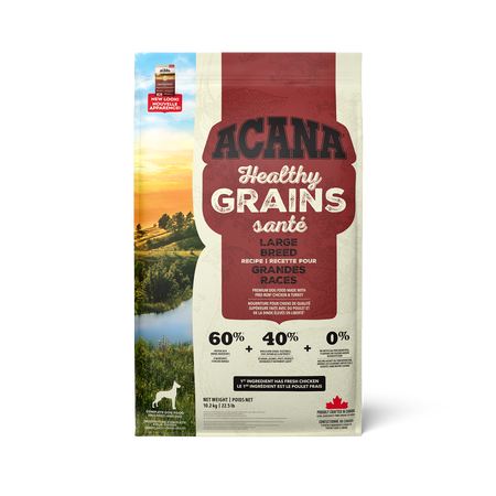 ACANA Healthy Grains Large Breed Adult Dog Food, 10.2kg