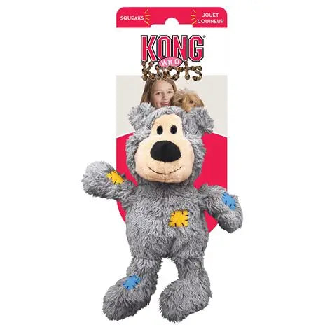 KONG Wild Knots Bear Dog Toy Small Medium