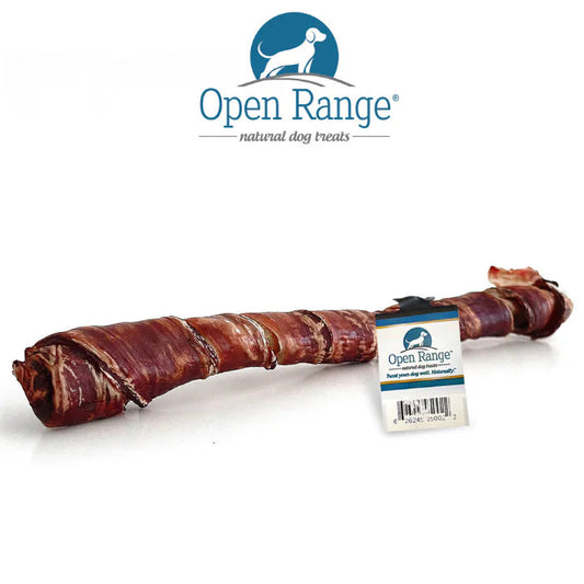 Open Range Cheeky Stick with Esophagus Dog Treat, 8-10-in