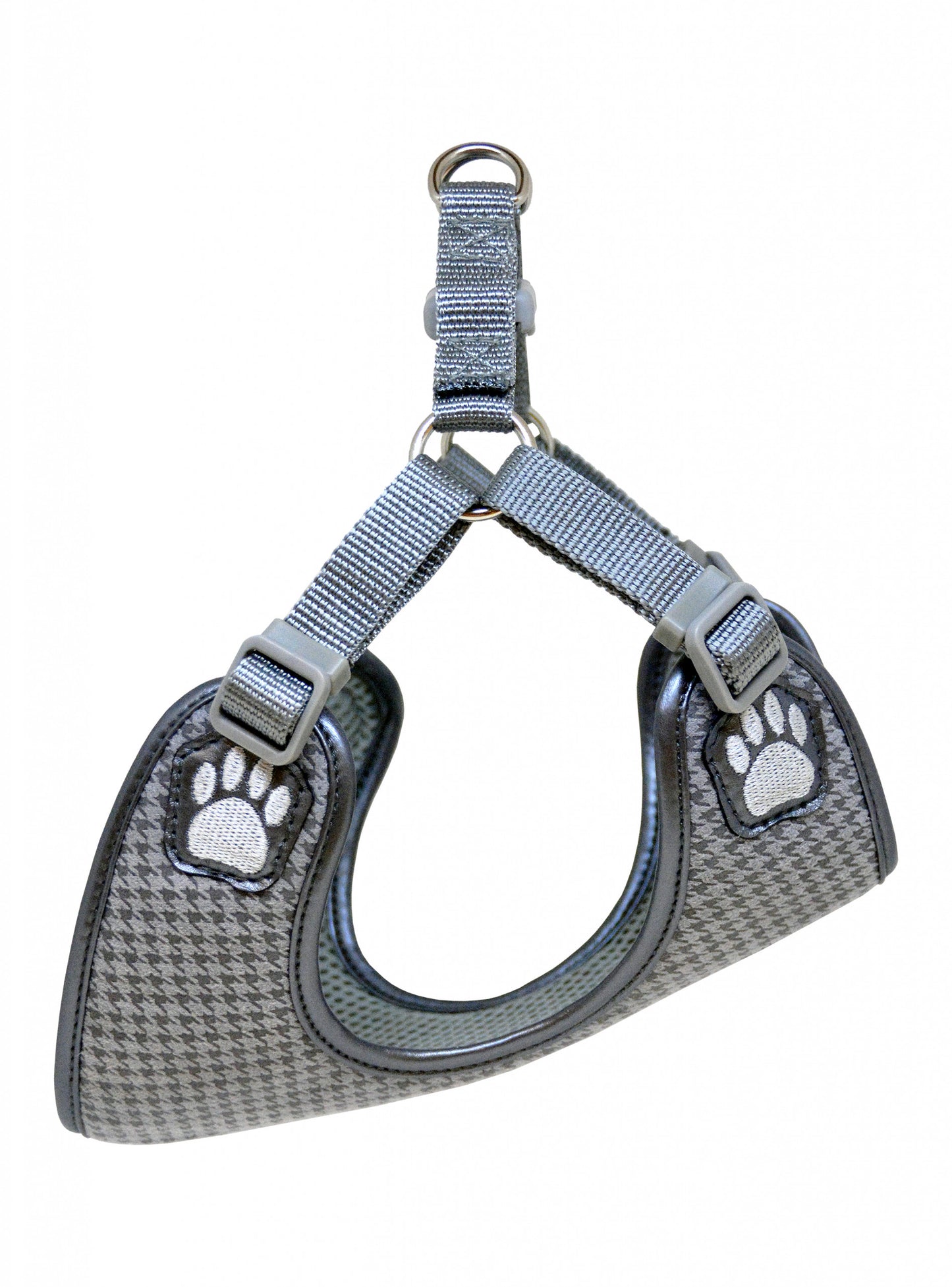 Pretty Paw Pets - Oxford Houndstooth Dog Harness - Size 4
