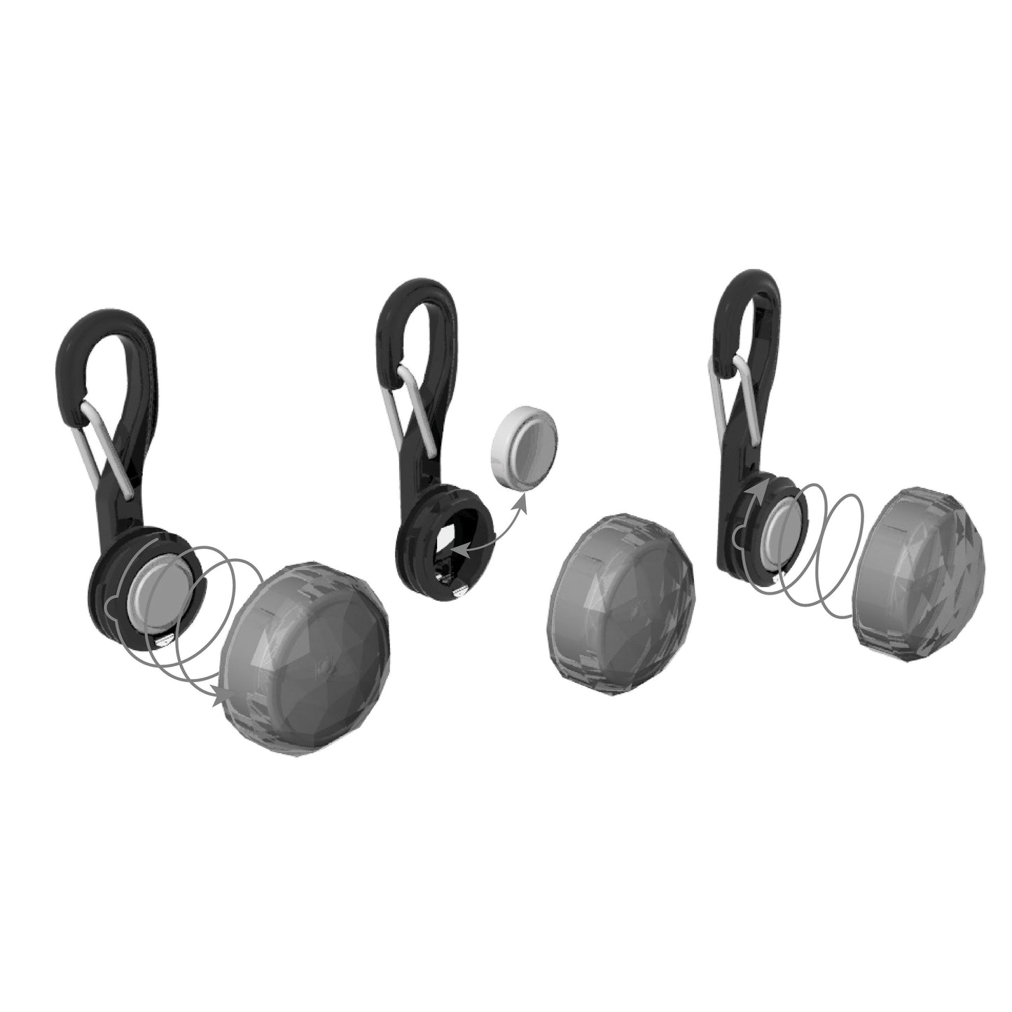 Niteize Petlit Collar Light - Lime Crystal