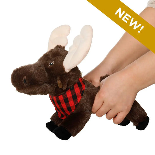 Tall Tails – Plush Animated Moose Toy - Large